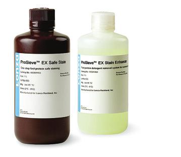 ProSieve EX Safe Stain and ProSieve EX Stain Enhancer Revolutionary, fast and safe These fast staining products are revolutionary for speed and process improvements.