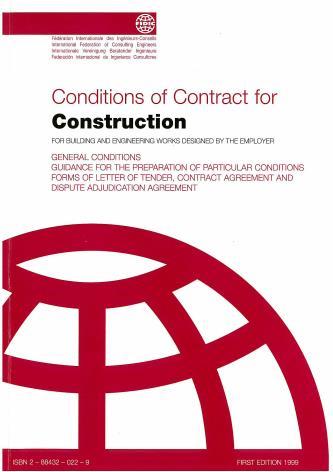 The FIDIC Contracts for Works Red Book Conditions of Contract for