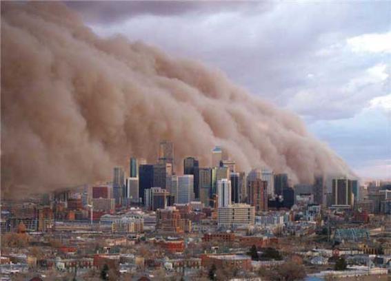 Melbourne Dust Storm 1983