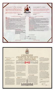 The Canadian Constitution is a legal document that determines the structure of the Federal Government and divides powers between the federal and provincial governments.
