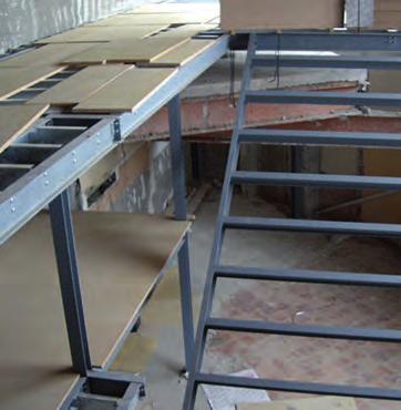 Structural applications MEZZANINE FLOORING AND SHELVES TECHNICAL FLOORING CONSTRUCTION Under Covering / Slabs Floors