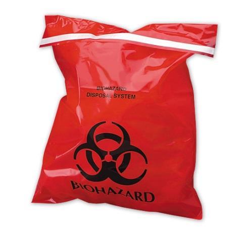 thicknesses; choose bags appropriate to the weight of the material. Figure 2. Typical biohazard bag, Wikimedia commons, September 14, 2016. 3. Plates.