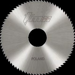 HIGH SPEED STEEL SAWS FOR METAL CUTTING HSS A & Aw 5º AND B & Bw 15º SAW BLADES BENEFITS Made from DMo5 (SW7M) steel according
