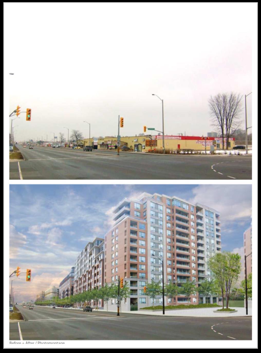 Example of Intensification Opportunities in Cambridge Note: Intensification opportunity illustrated on Hespeler Road in Cambridge T H E I M P O R T A N