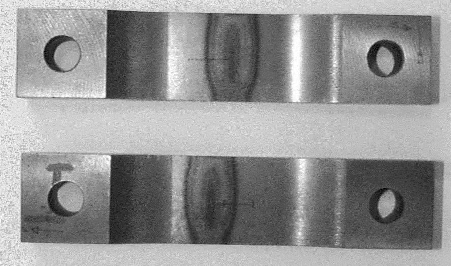 1 5.2 5.3 5.4 5.5 5.6 5.7 5.8 2θ [ ] Fig. 5c: X-ray image of the 111- austenite reflection of a strong loaded sample in the contact zone Fig.