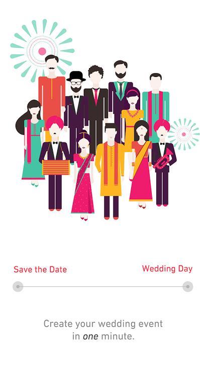 WEDDING INVITATION GOES DIGITAL Highlights: Creating personalized wedding application and inviting friends/family.