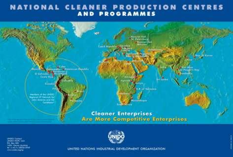 CP Programme Achievements 37 National Cleaner Production Centres and Programmes; A Regional CP Programme in Latin America, with 14 participating countries; UNIDO CP training toolkit and the UNIDO CP