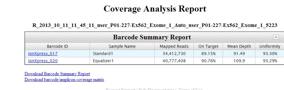 Appendix B Supplemental information Data analysis B 4. Select a Library Type: either Ion AmpliSeq or Ion AmpliSeq Exome. 5.