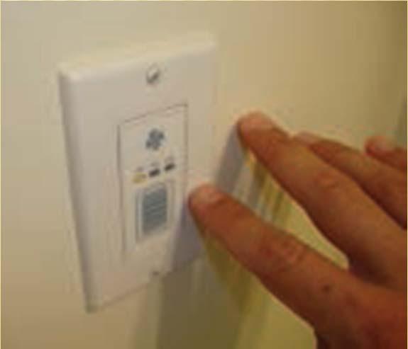 TECHNOLOGY INSULATION & WINDOWS HRV panels in the bathrooms, laundry and kitchen allow users to control humidity levels.
