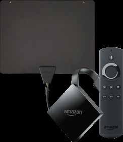 Fire TV with 4K Ultra HD + HD Antenna 75 Ideal for Local Channels.