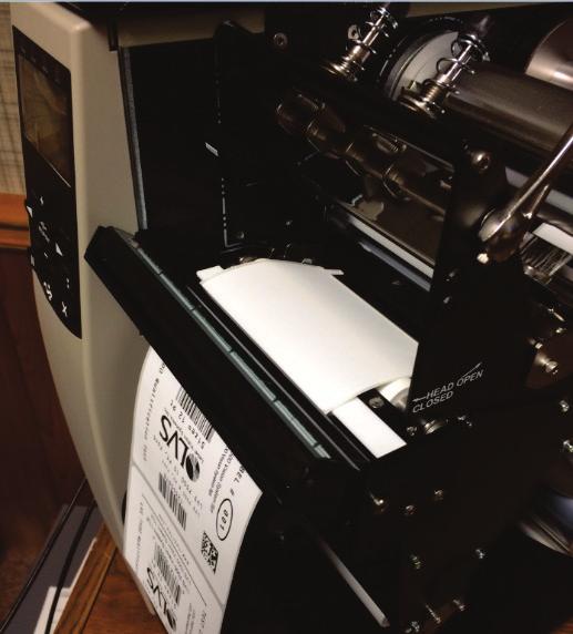 LVS-7510 integrated with Zebra printer.
