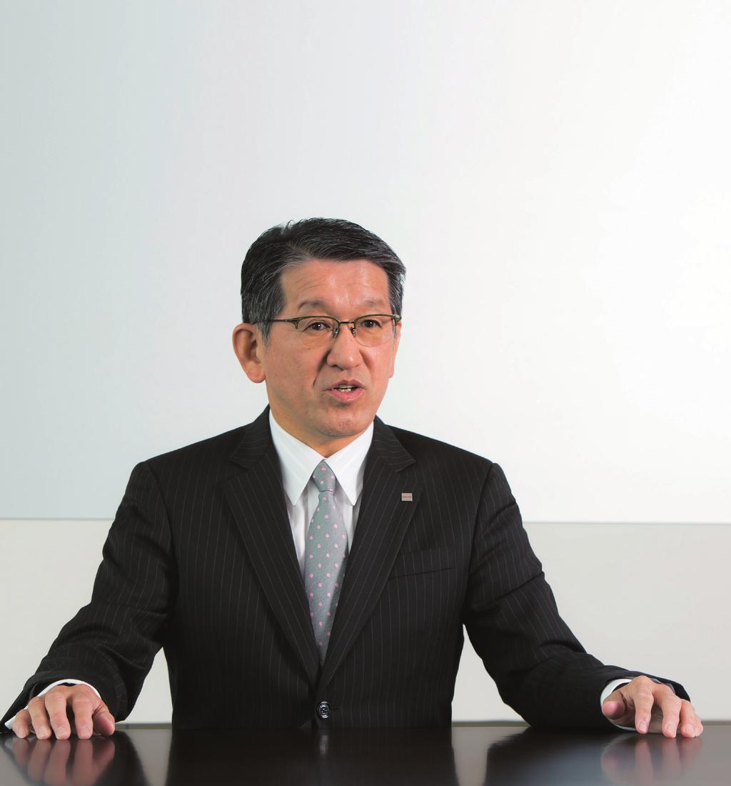 A Conversation with Our CEO RICOH Resurgent: Prioritizing profits over volume Yoshinori Yamashita President and CEO Career highlights Mar. 1980 Feb. 1995 Apr. 2008 Joined Ricoh Co., Ltd.