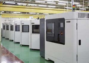 We established RICOH Rapid Fab centers in Atsugi, Shin Yokohama, Osaka, and Nagoya to assist customers with everything from installing to operating 3D printers.