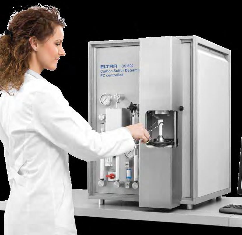 hydrogen as well as thermogravimetric analyzers.