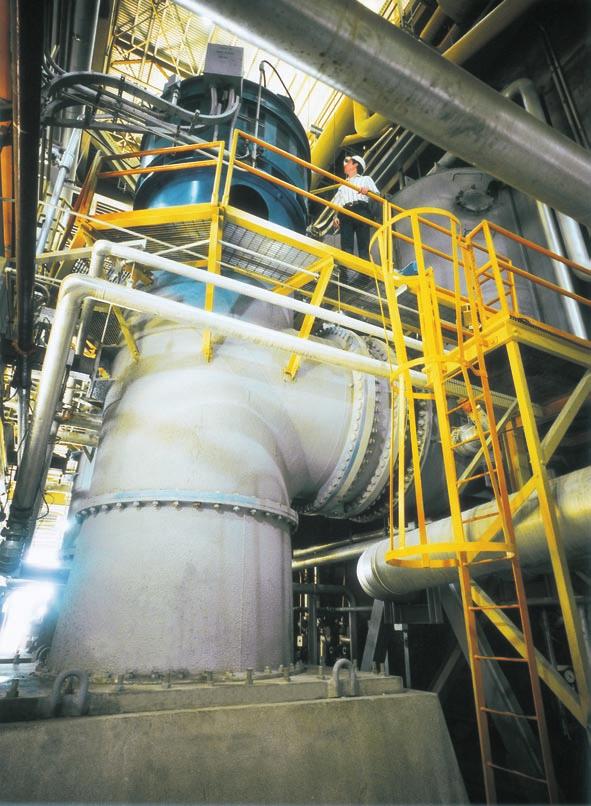 Circulating Water System Assessments The thermal efficiency of a power plant is largely determined by the pressure of the condenser to which the main power turbine is exhausting.