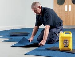 Dual Bond System (High-Tack release/permanent) for carpets and underlays.