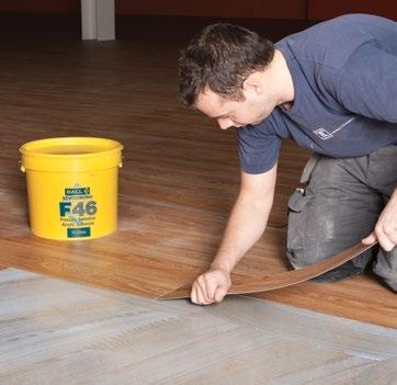 RESILIENT Flooring Adhesives For Securing: Vinyl / PVC / Linoleum / Rubber / Conductive / Anti-Static Flooring / Coving / Skirting A comprehensive range of adhesives for resilient floorcoverings,