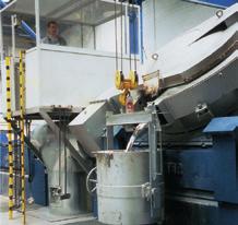 sizes: MFT furnace type for aluminium DUOMELT MFT Al 2,800 / 2,000 kw system Capacity (kg) Power, max. (kw) Melting rate, max.