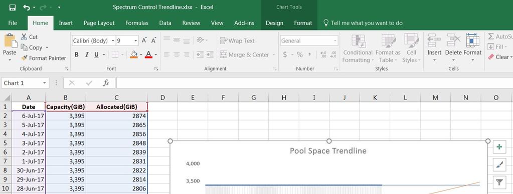 Trend Analysis with Excel Exporting CSV data to
