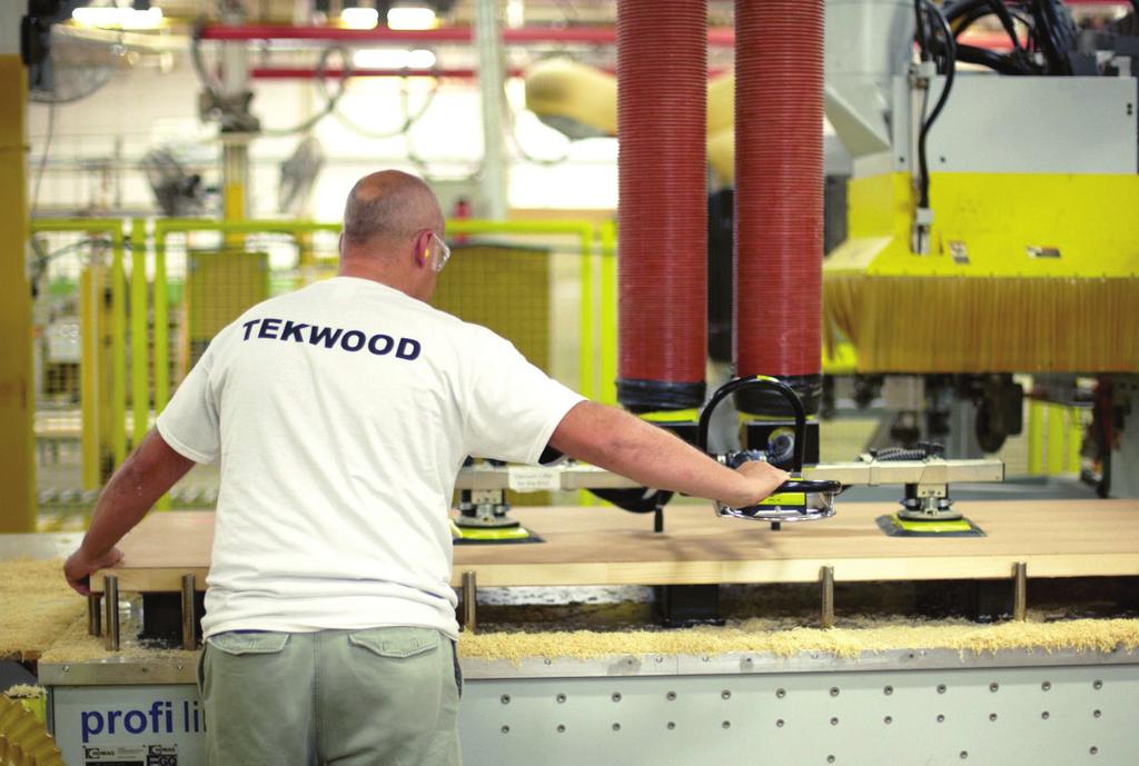 The Right Implementation Implementation was quick and successful at Tekwood.