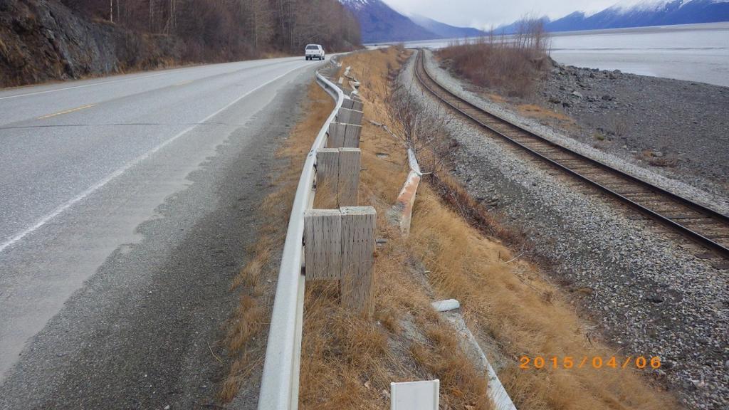 What s a geotechnical asset? Retaining wall in Poor condition, Seward Highway.