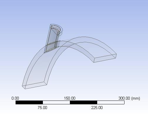 MESHING Stationary and rotating domain was discretized separately using ANSYS Meshing.