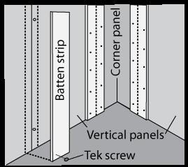 In large multi-compartment Walk-Ins, (three compartments or more) it is very important to control the alignment of the panels and make sure if there is any growth in the vertical panels that they are
