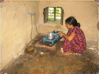 Conservation management 136 biogas plants w/toilet