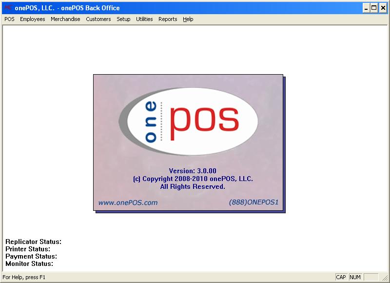 Introduction The onepos Management Console allows you to setup and configure the onepos Point of Sale system, as well as perform day to day activities and print reports.