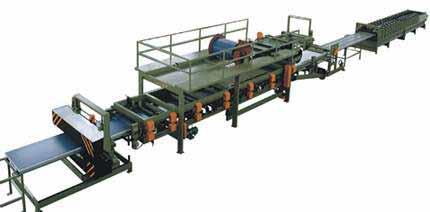 Sandwich Panel Line (XBJ-VI, JG Series) The line with laminator for corrugated sandwich panel mainly consist of roll forming machine and a sandwich panel laminating system.