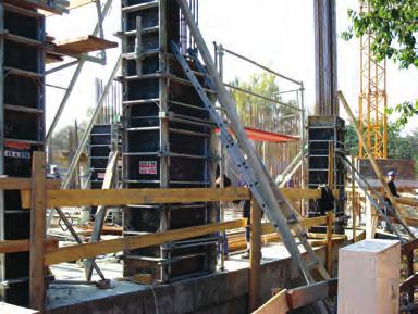Pole Formwork (standard for poles and walls) POLE FORMING 1. Pole forming with SP boards.