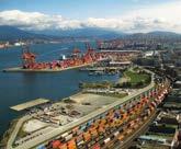 Benefits to Canada Figure 24: Rail lines and ship basins at PMV A second LNG-related advantage for the Pacific Gateway, and for PMV and other West Coast ports, is British Columbia s LNG pricing