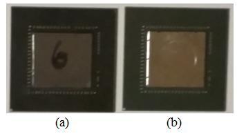 Based on this consideration, an improved die cap is designed to lessen the risk of the failure modes. The capped-die flip chip packages using an improved die cap is shown in Figure 6. Figure 7.