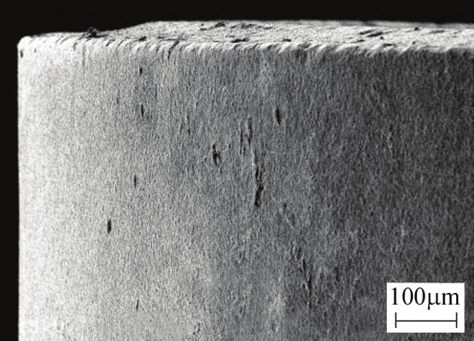 WEAR AND BLANKING PERFORMANCE OF AlCrN PVD-COATED PUNCHES 517 Fig. 4. SEM micrograph of the coated punch prior to blanking tests ( 150).