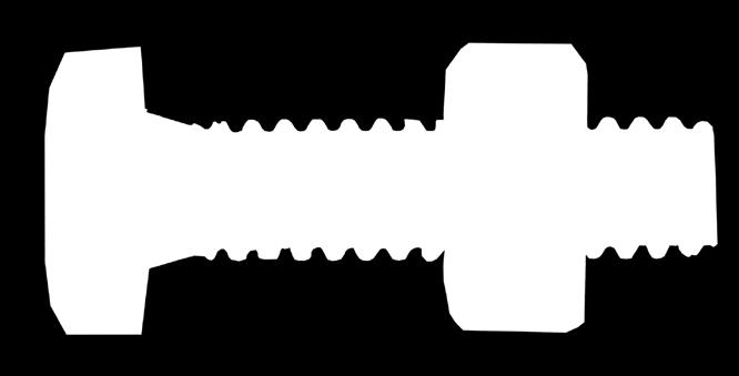A nail hole is provided for shortstopping, effectively shortening the length of the key allowing