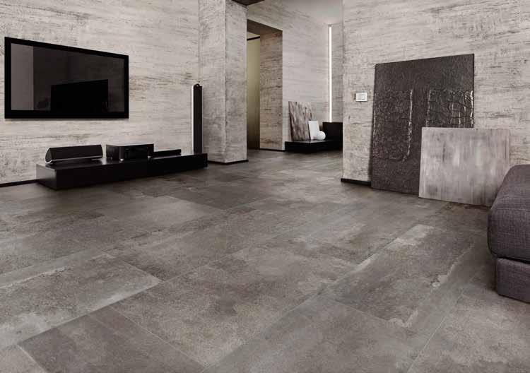 (san savino ) volterra 18"x36" San Savino another phenom porcelain by Marazzi USA elevates the timeworn character of old world rustic concrete to a place of prestige in modern, urban