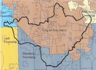 The Malletts Creek watershed is 11- square miles in area and flows into the Huron River.