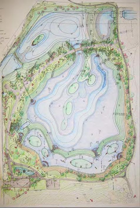 Selected Design Forebay w/ diversion and access road Extended detention wetland Mitigation