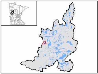 The MN DNR has delineated three basic scales of watersheds (from large to small): 1) basins, 2) major watersheds, and 3) minor watersheds.