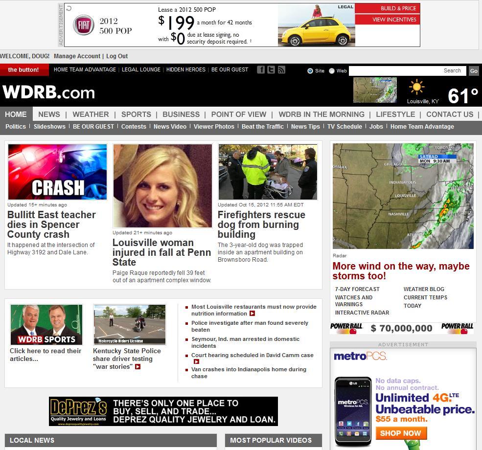 Display Ads Enhance your Message through WDRB!