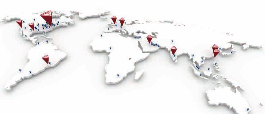 GLOBAL SERVICES Global Coverage, Local Support Headquarters and Facilities: Headquarters Export, Pennsylvania, USA Basingstoke, United Kingdom Houston, Texas, USA Jubail, Kingdom of Saudi Arabia