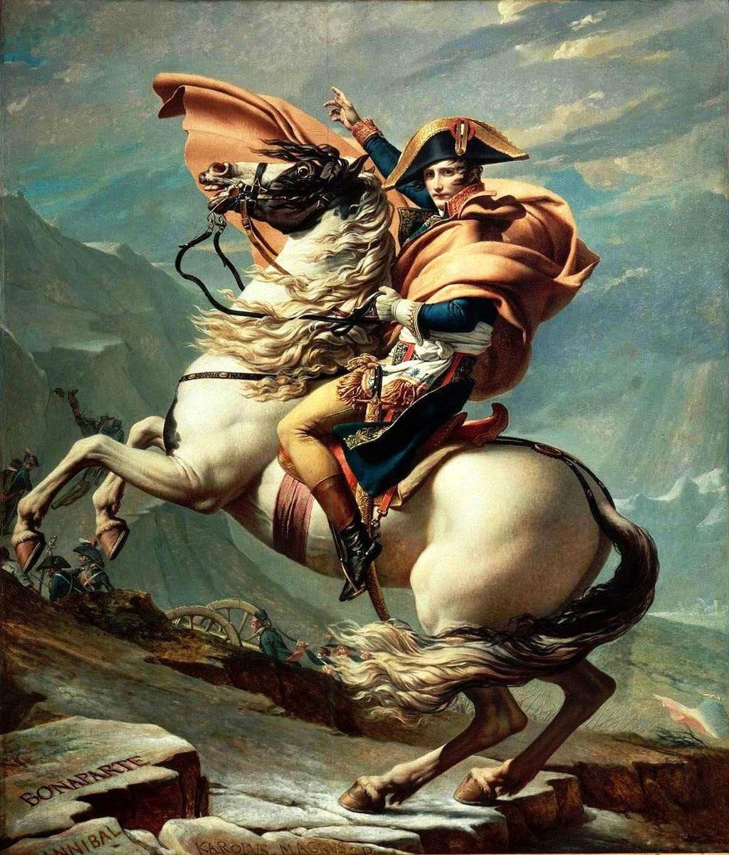 Napoleon Crossing the