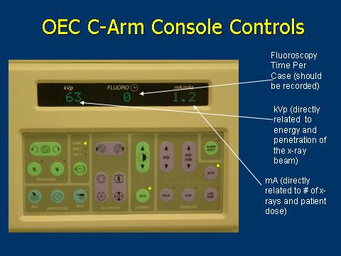 A very common mobile c-arm unit is made by GE/OEC.