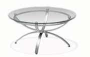 H Sofa Table Smoked Powder Coat Finish 50 L x 24 D x 30 H Quad Tables End Table White/Brushed Steel 24 L x