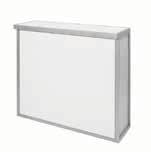 (Shelf) *Includes remote control Bar White with 2 shelves in back Black with