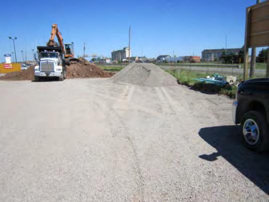 granular used as a base for a parking lot in Grimsby Region allows use as backfill