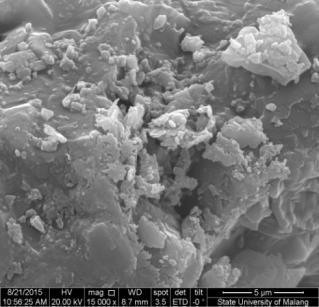 The size distribution of the particles, as deduced from the SEM images, shows that particle size prepared by is in the range of 62-145 nm and that prepared by is in the range of 4-22 nm.