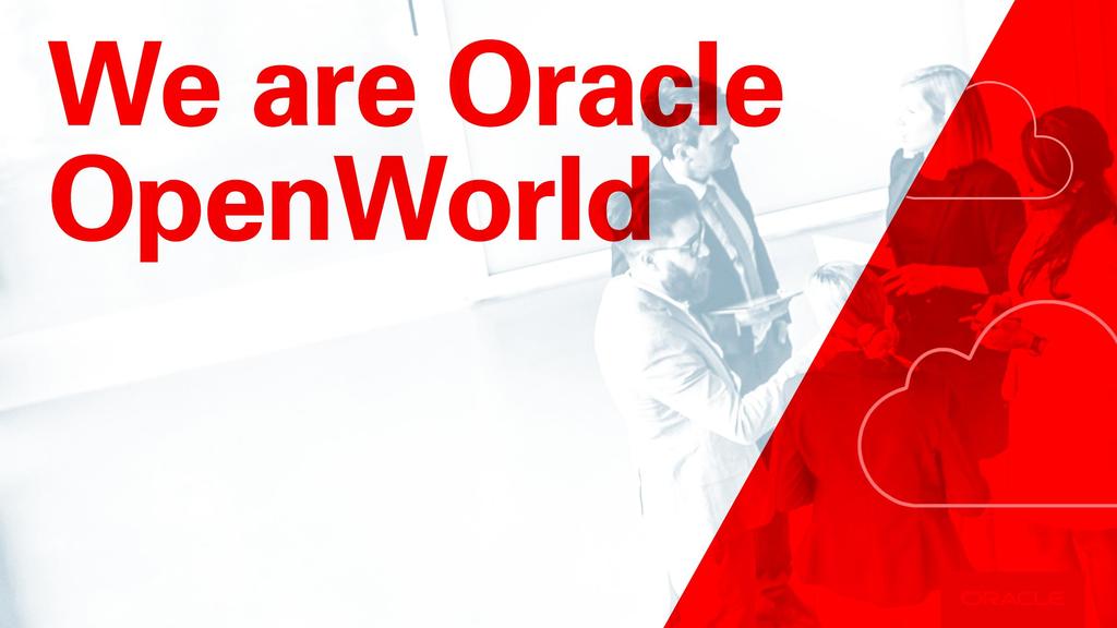 We are a community of over 60,000 of the best and brightest minds in tech from around the globe who come together each year to explore the future with Oracle technology.