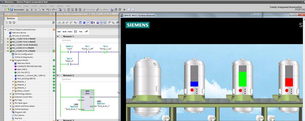 Reduced Commissioning Time Integrated simulation