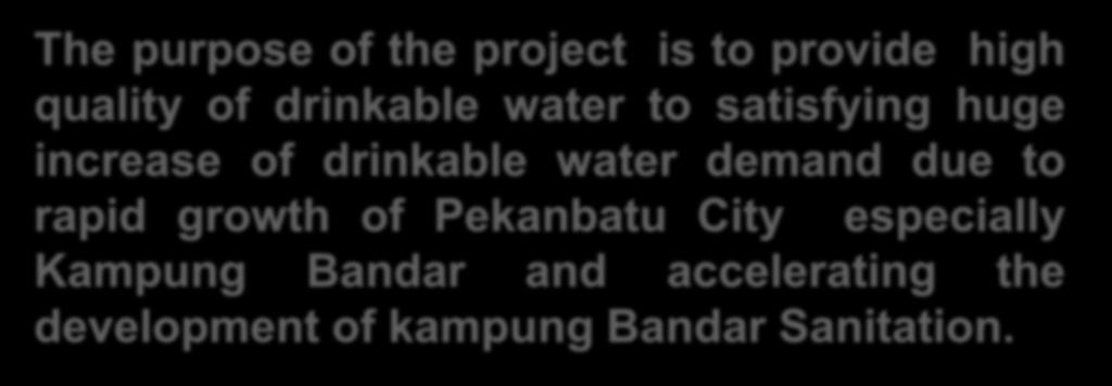 of Pekanbatu City especially Kampung Bandar